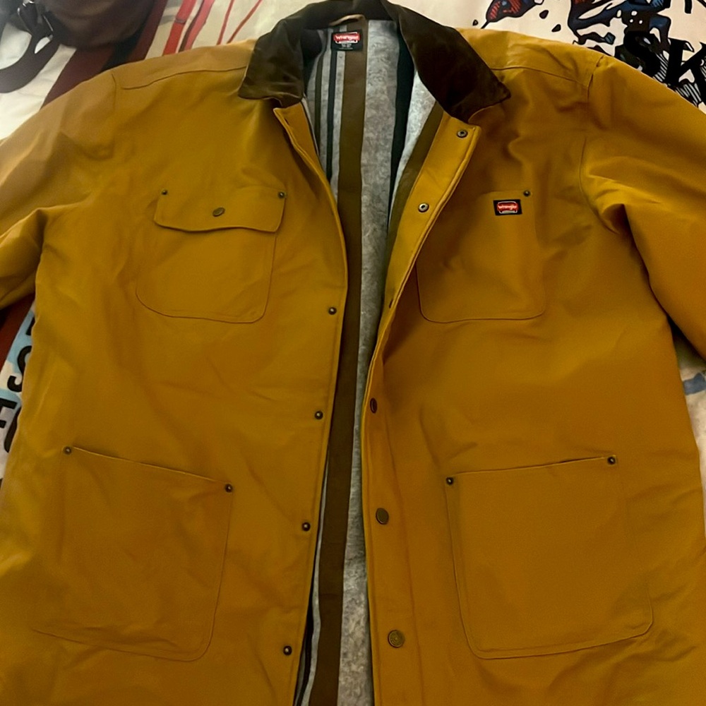 Men’s Wrangler Workwear Flannel-lined Jacket 3X